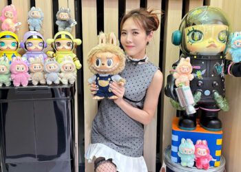 女星正港泡泡瑪特富翁 吳申梅藏娃上百隻 老公神之手助攻