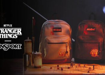 JanSport首間直營店 信義A11開幕 《怪奇物語》聯名包款重返顛倒世界