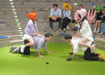 遊戲玩太兇！啦啦隊臉上「一條血紅」 張立東笑虧：林襄擔心200萬的臉