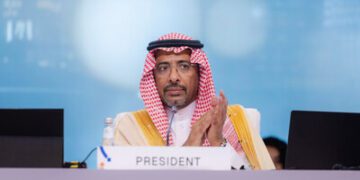 沙地阿拉伯工業與礦產資源部長 Bandar bin Ibrahim Alkhorayef 當選聯合國工業發展組織第二十一屆大會主席