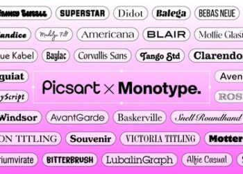 Picsart 與 Monotype 蒙納達成新合作：為全球超過 1.5 億創作者提供 2000 款精選字體