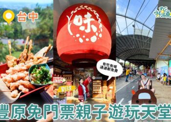 台中親子一日遊｜豐原一日三站免費玩 夜市遊戲＋玩具批發一次滿足