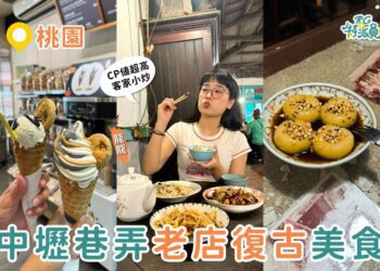中壢美食｜深掘老饕私藏的桃園巷弄美食 花生芝麻霜淇淋、傳統客家甜點「牛汶水」、復古客家菜館