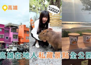 高雄一日遊推薦｜三大私房高雄景點懶人包 泡麵土地公、水豚互動園、彩色小鎮