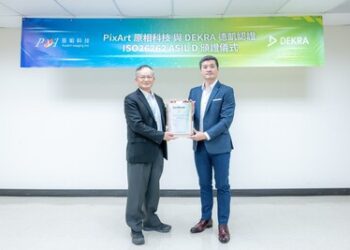 原相科技通過 DEKRA 德凱 ISO 26262 功能安全認證