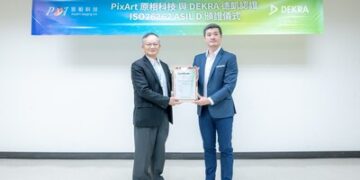 原相科技通過 DEKRA 德凱 ISO 26262 功能安全認證