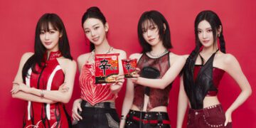 農心發佈由aespa出演的辛拉麵全球廣告片