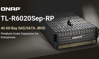 QNAP 推出高密度 4U 60-Bay SAS/SATA JBOD，單機實現 PB 級儲存