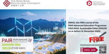 支持未來城市發展:香港理工大學推出免費高級進修課程,聚焦可持續城市建設