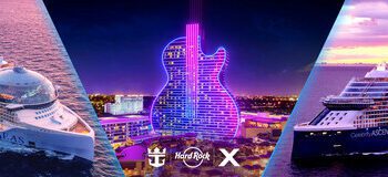Hard Rock International、Royal Caribbean International 及 Celebrity Cruises 宣佈全球合作夥伴關係，將旅遊優惠延伸至陸地與海上