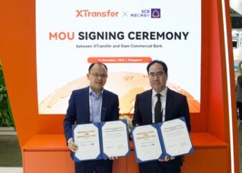 XTransfer 與泰國匯商銀行於「新加坡金融科技節」結盟 助力外貿企業拓展全球版圖