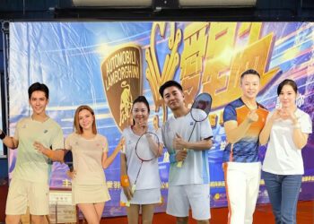 46位藝人KOL齊聚飛颺羽球館 「愛星盃」最高規格明星公益羽球賽登場！