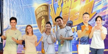 46位藝人KOL齊聚飛颺羽球館 「愛星盃」最高規格明星公益羽球賽登場!