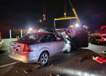 國道3號竹山路段深夜重大車禍 讓3死1重傷悲劇