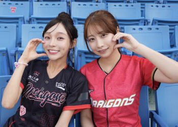 日本AKB48前成員鈴木優香來台追星球場探班 啦啦隊大人物！？