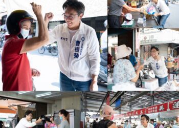 勤跑基層接地氣 曹桓榮一個菜市場走3小時