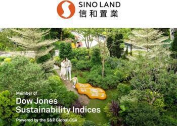 信和置業首度獲納入道瓊斯可持續發展亞太指數