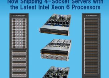 Supermicro 現推出建基於 Intel Xeon 6 處理器的高效能 4 插槽 X14 伺服器，適用於要求嚴苛的企業、數據庫和關鍵任務工作負載