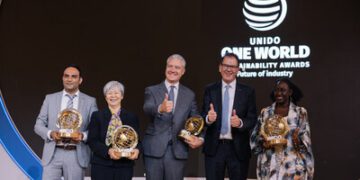 UNIDO 於利雅得公佈首屆 ONE World 可持續發展獎得主