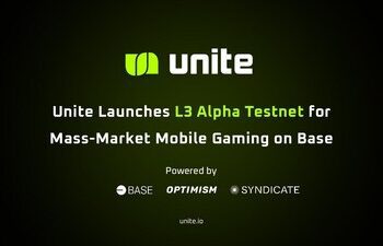 建構於Base，Unite與Syndicate合作推出應用於大規模用戶場景的移動遊戲L3測試網路