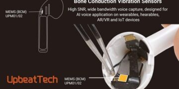 Upbeat Technology 以創新 MEMS 技術樹立產業新標準 推動 AI 振動與骨傳導應用新世代