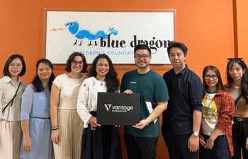 Vantage基金會攜手Blue Dragon Children’s Foundation保護兒童並阻斷人口販賣