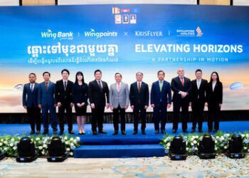 Wing Bank與新加坡航空聯合推出柬埔寨積分裡程兌換計劃