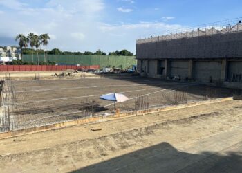 楠仔坑運動中心工程進度已達50% 營造楠梓友善運動環境