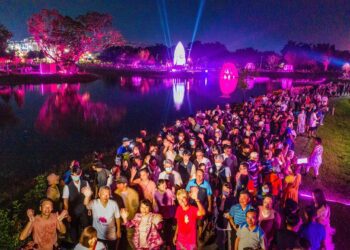 「2023光織影舞」近82萬人次參觀　粉紅襲捲療癒人心