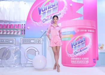戲劇女神林心如變身家政女王　蟬聯代言洗衣清潔首選品牌《Vanish漬無蹤》！
