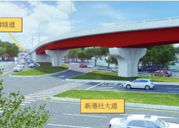 「新港社大道與南科聯絡道路口轉向改善工程」年底完工 可疏解南科聯外交通