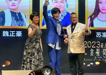 台灣歌手張少風 勇奪馬來西亞金星獎三大獎