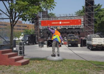 全運會加油暖場活動市民之夜14、15日登場 場地全面清消、防蚊液服務台免費提供使用