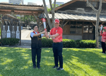 112年全國運動會 聖火第二日傳遞到花東宜