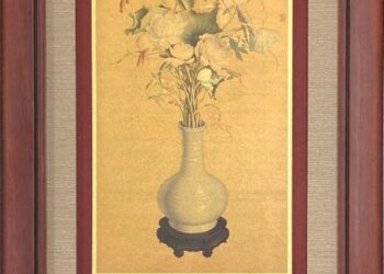 中華郵政推出「清郎世寧聚瑞圖黃金畫」集郵商品