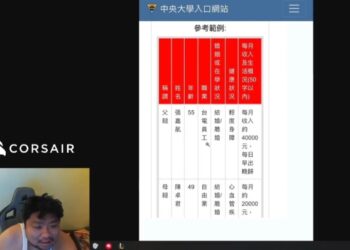 中央大學拿統神本名做成範例備註＂輕度身障＂？網炸鍋：不怕神罰嗎 