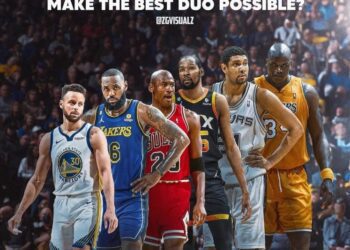 《NBA》六位傳奇球星中挑選兩位哪一個組合最強？網友答案一面倒 
