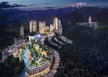 雲頂高原雲頂王城試業典禮盛況空前