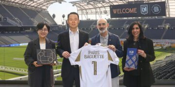 巴黎貝甜攜手美國職業足球大聯盟洛杉磯足球俱樂部（LAFC）