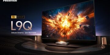 海信發佈TriChroma激光電視L9Q,樹立家庭影院新標桿