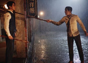 傅孟柏、李國毅《商魂》雨中對打！帥氣爆棚超吸睛