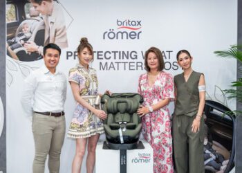 星級媽媽連詩雅出席德國Britax Römer新品發佈會