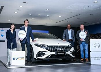 EVALUE成為台灣賓士充電漫遊夥伴 「Mercedes-Benz Pass 賓士暢行」APP「暢行」全台充電網絡 享受純電便利生活