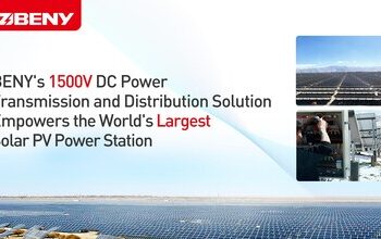 奔一為世界最大太陽能光伏電站集群提供輸配電解決方案