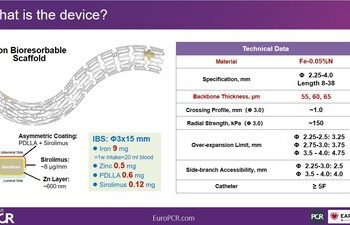 高潤霖院士團隊公佈先健科技IBS®冠脈支架II期臨床研究一年隨訪結果