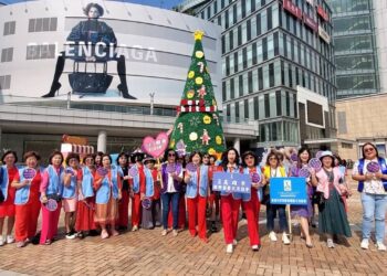 漾新聞|國際蘭馨南二區六分會數百婦女走上街頭大遊行 宣導反暴力你我不缺席