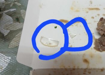 漾新聞|高雄炒羊肉驚見異物！民眾怒貼臉書控訴恐怖晚餐經驗