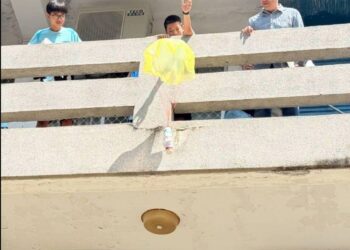 漾新聞|彩蛋從天而降！梓官國中復活節活動創意滿分