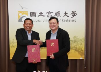漾新聞|高雄大學再拓國際鏈結　攜印尼Diponegoro大學結盟