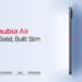 努比亞nubia Air以5.9毫米超薄機身容納5000mAh電池，重新定義輕薄美學